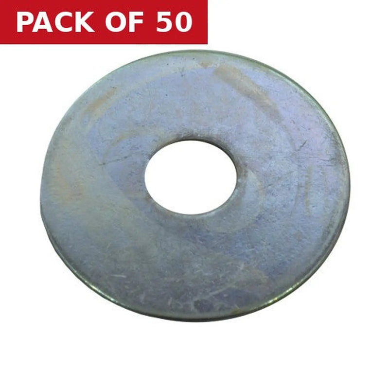 Centurion M10 x 38mm ZP Flat Repair Washers  (50)