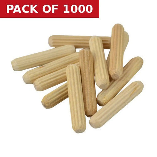 Centurion M10 x 40mm Fluted Wooden Dowel  (1000)