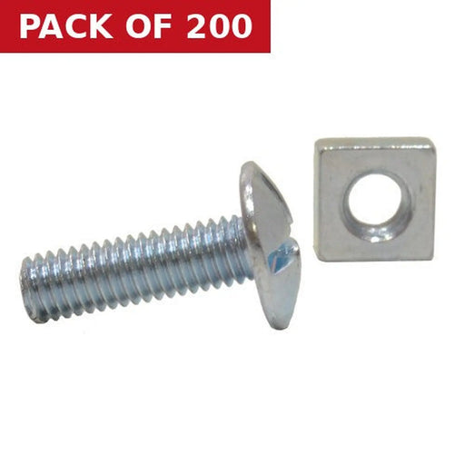 Centurion M6 x 20mm ZP Roofing Bolts  (200)