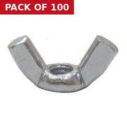 Centurion M5 ZP Wing Nuts  (100)