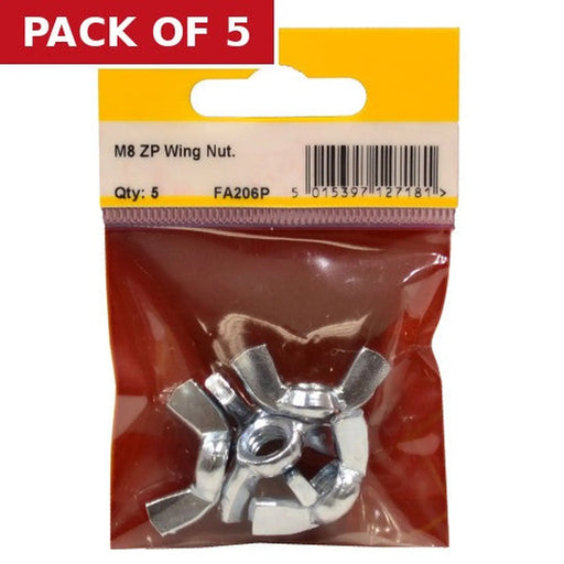 Centurion M8 ZP Wing Nuts  (Pack of 5)