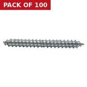 Centurion Wood Dowel Screws - 1 1/2" x 8 - Zinc Plated - (100)