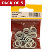 Centurion M10 ZP Spring Washer (Pack of 20) - Pack of 5