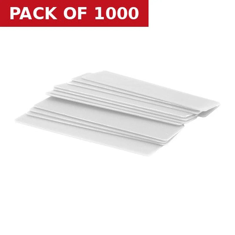 Centurion 3mm x 28mm x 100mm White Flat Packers  (1000)