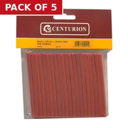 Centurion 6mm x 28mm x 100mm Red Flat Packers (Pack of 20) - Pack of 5