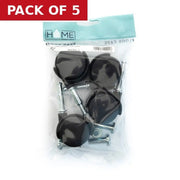 Centurion 40mm Twin Wheel Peg Fix Castors (Pack of 4) - Pack of 5