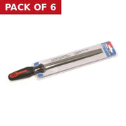 Centurion Half Round No 2 Smooth Cut File, 8" - Pack of 6