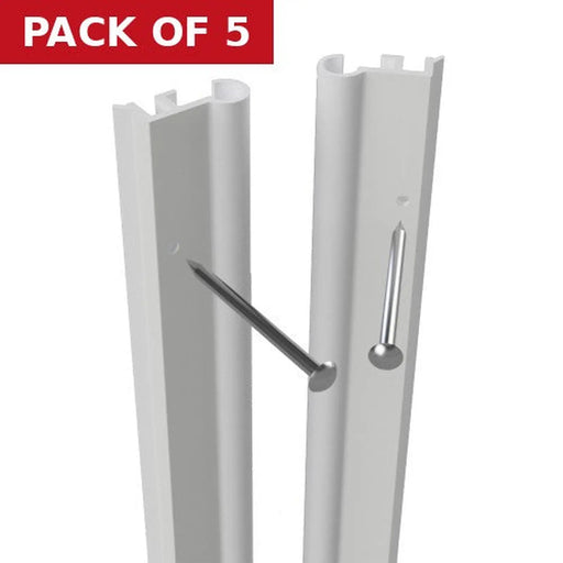 Centurion Warmseal Multi-fin Seal, Short Set, White, 5 x 914mm - Pack of 5