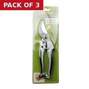 Centurion Heavy Duty By-Pass Pruning Shears, 200mm - Pack of 3