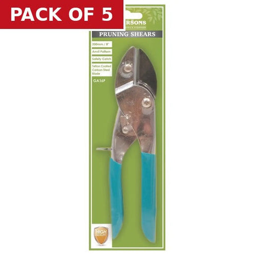 Centurion Anvil Pruners, 200mm - Pack of 5