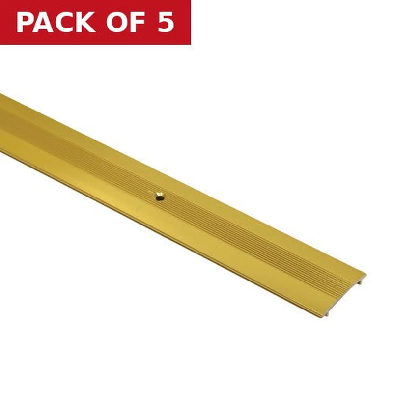 Centurion 35mm Width Gold Carpet Cover - Pack of 5