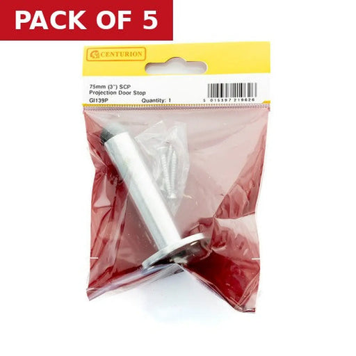 Centurion 75mm (3") SCP Projection Door Stop - Pack of 5