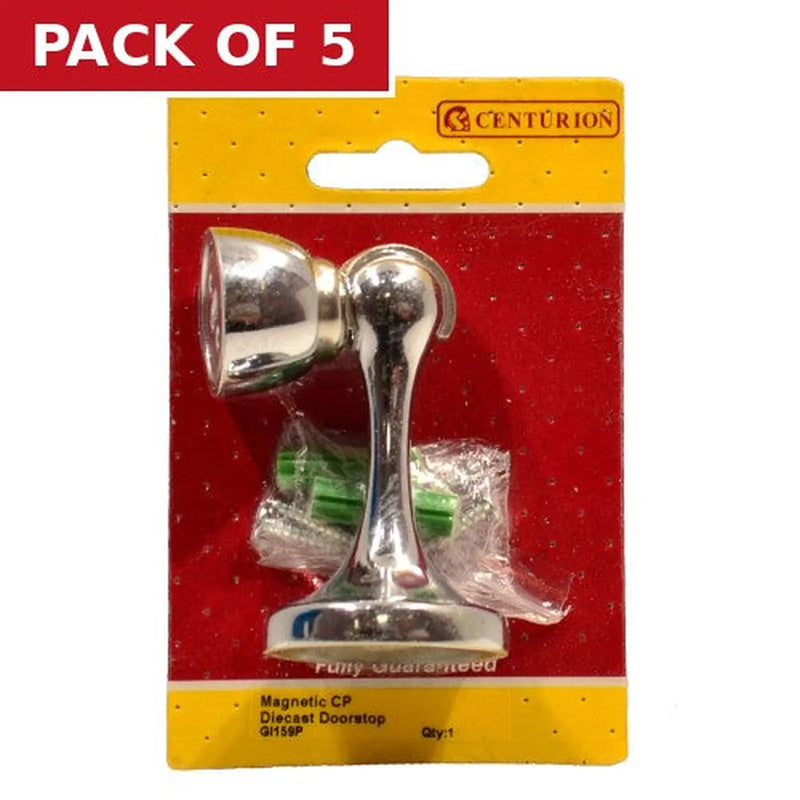 Centurion 93mm Diecast CP Magnetic Door Stop - Pack of 5