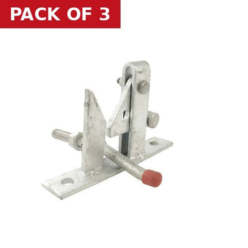 Centurion Self Locking Gate Latch, Galvanised, 175mm - Pack of 3