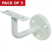 Centurion Steel Handrail Brackets, Zinc Plated, 65mm - Pack of 5