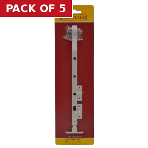 Centurion Casement Stay, Satin Anodised Aluminium, 250mm - Pack of 5