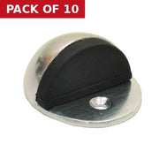 Centurion 35mm (1 3/8") CP Oval Shield Door Stop - Pack of 10