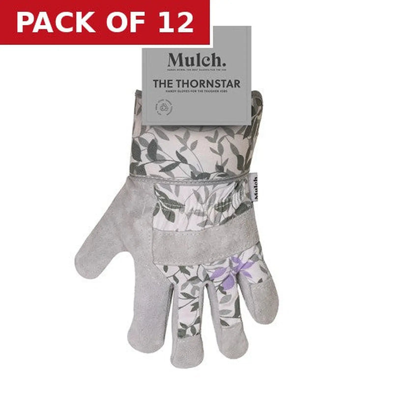Centurion Mulch 'Thornstar' Gardening Gloves Size Medium - 1 Pair - Pack of 12