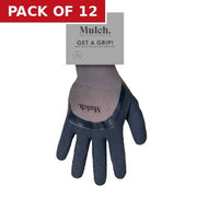 Centurion Mulch 'Get a Grip' Teal Gardening Gloves Size Large - 1 Pair - Pack of 12