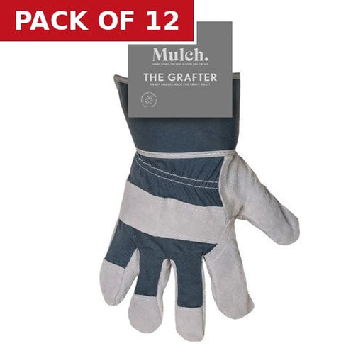 Centurion Mulch 'The Grafter' Gardening Gloves Size Large - 1 Pair - Pack of 12