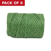 Centurion Green Jute Garden Twine, 50g - Pack of 6