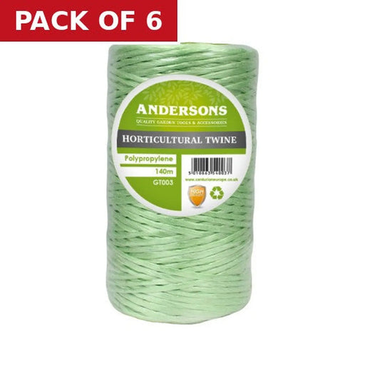 Centurion Polypropylene Horticultural Twine, 100g - Pack of 6