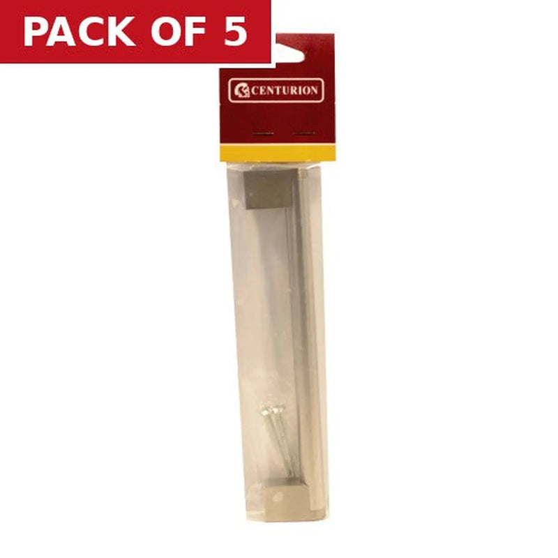 Centurion Designer Bar Handle, Brushed Nickel, 192mm - Pack of 5