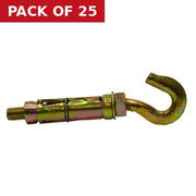 Centurion M8 Expanding Hook Bolt - Pack of 25