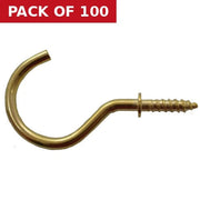 Centurion 38mm EB Shouldered Cup Hooks - Pack of 100