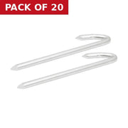 Centurion 150mm ZP Steel Washing Line Hook - Pack of 20