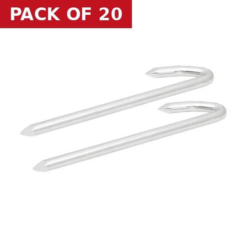 Centurion 150mm ZP Steel Washing Line Hook - Pack of 20
