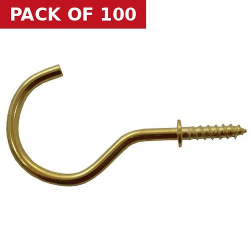 Centurion 50mm EB Shouldered Cup Hooks - Pack of 100