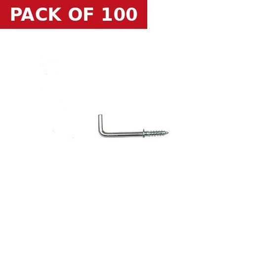 Centurion 25mm ZP Shouldered Dresser Hooks - Pack of 100