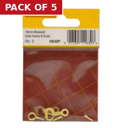 Centurion 19mm EB Side Hook & Eyes (Pack of 2) - Pack of 5