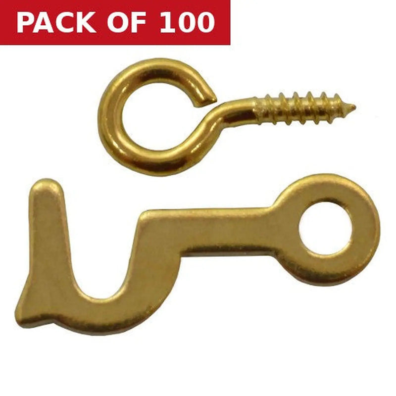Centurion 25mm EB Side Hook & Eyes - Pack of 100
