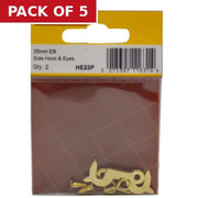Centurion 25mm EB Side Hook & Eyes (Pack of 2) - Pack of 5