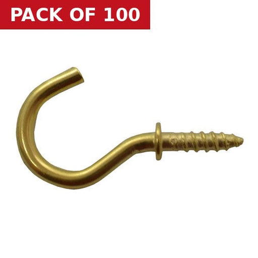 Centurion 19mm EB Shouldered Cup Hooks - Pack of 100