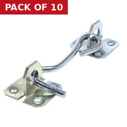 Centurion Wire Cabin Hooks, Zinc Plated, 100mm - Pack of 10