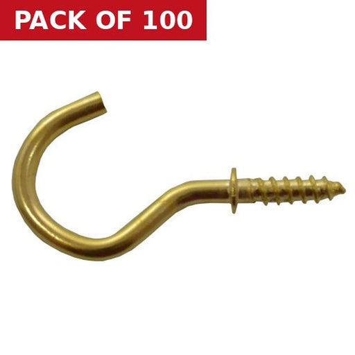 Centurion 25mm EB Shouldered Cup Hooks - Pack of 100
