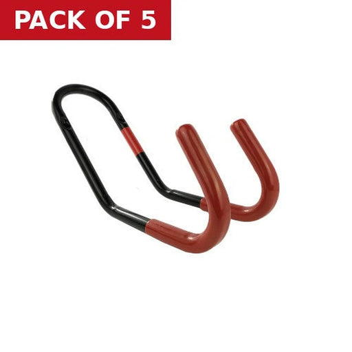 Centurion Heavy Duty Wall Hanging Bike Hook - Pack of 5