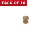 Centurion Beech Knobs, 38mm Dia. - Pack of 10