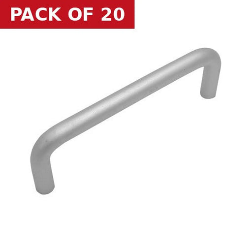 Centurion Drawer Pulls, Satin Anodised Aluminium, 100mm x 9mm - Pack of 20