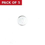Centurion 51mm CP Key Hole Escutcheon 1PR - Pack of 5