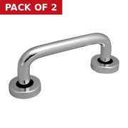Centurion 300mm x 19mm PAA Solid Aluminium Pull Handle Face Fixed Concealed - Pack of 2