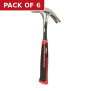 Centurion Hilka One Piece Steel Claw Hammer - Pack of 6