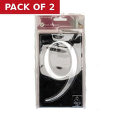 Centurion Gloss Black Numbered Plaque 9 - Pack of 2