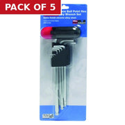 Centurion Hilka Hex Keys Satin, 9pc - Pack of 5
