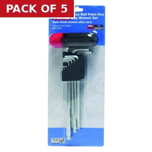 Centurion Hilka Security Torx Set,  9pc - Pack of 5