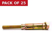 Centurion M12 x 60mm Expanding Loose Bolt - Pack of 25