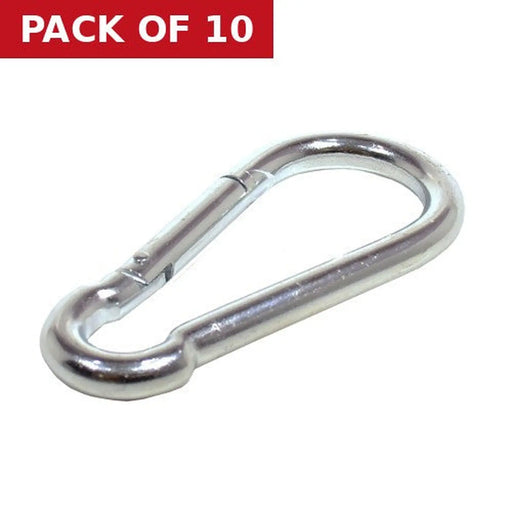Centurion Carbine Hook, Zinc Plated, 12mm x 140mm - Pack of 10